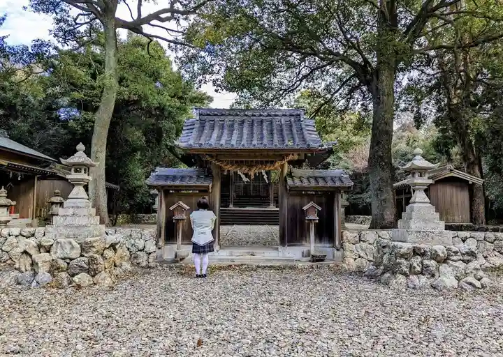 三島神社 (田原市和地町)の山門・神門