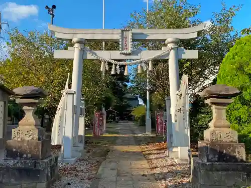 姫宮神社の鳥居