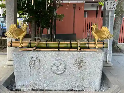 富岡八幡宮の手水舎