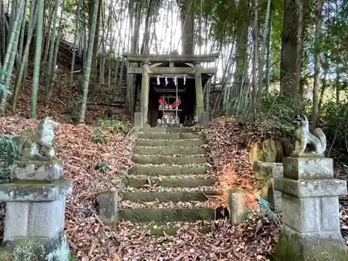 永倉神社の鳥居