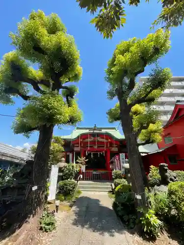 大島稲荷神社の本殿・本堂