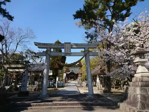 八劔神社の鳥居