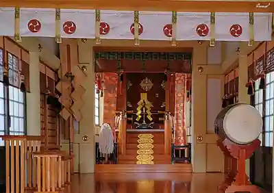 八幡社の本殿・本堂