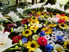 立志神社の手水