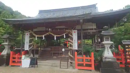 龍田大社の本殿