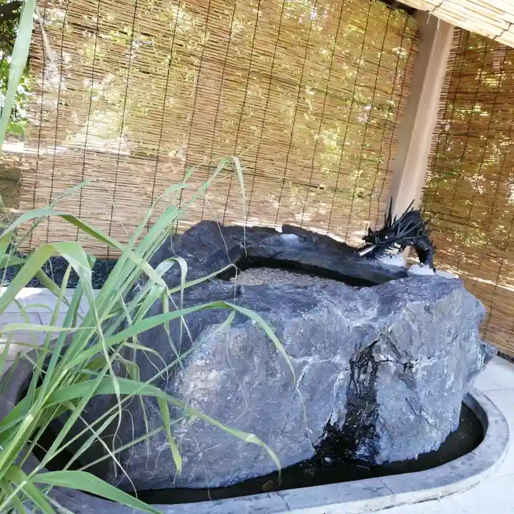 厚別神社の手水舎