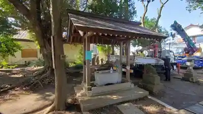 諏訪神社の手水舎