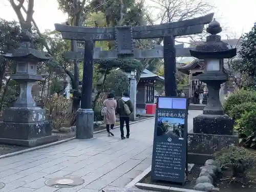 江島神社の鳥居