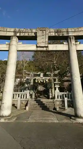 熊野神社の鳥居