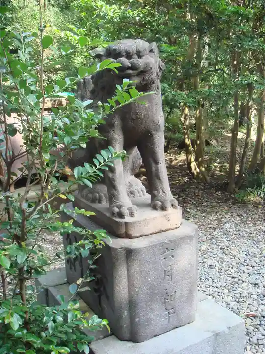 姉埼神社の狛犬