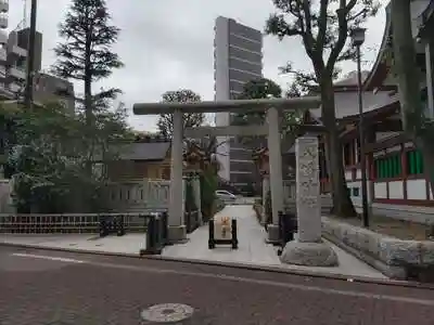 蒲田八幡神社の鳥居
