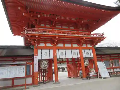 賀茂御祖神社（下鴨神社）の山門