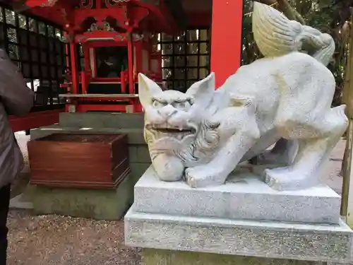 青島神社（青島神宮）の狛犬