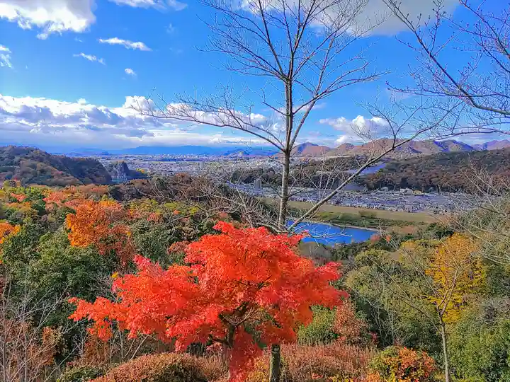 犬山寂光院の景色