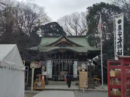 鎮守氷川神社の本殿