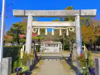 津島社(草平新田)の鳥居