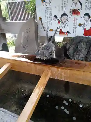 鳩ヶ谷氷川神社の手水舎
