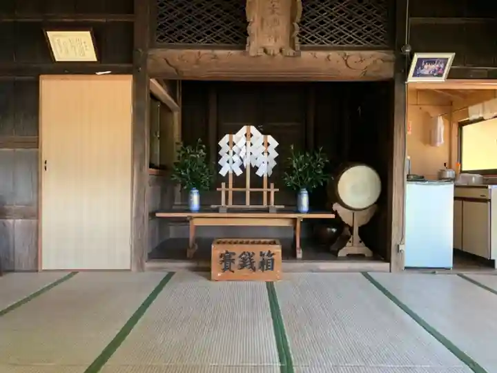 桑名神社の本殿・本堂