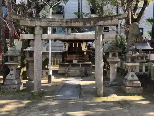 長瀨神社の鳥居