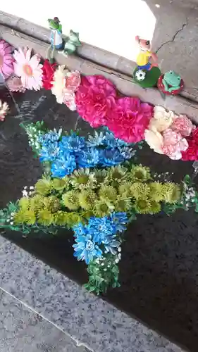 星置神社の手水舎