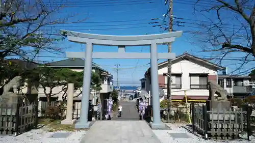 走水神社の鳥居