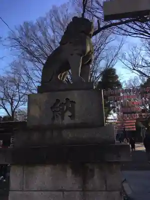 大國魂神社の狛犬