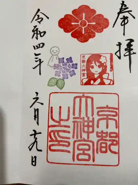 京都大神宮の御朱印