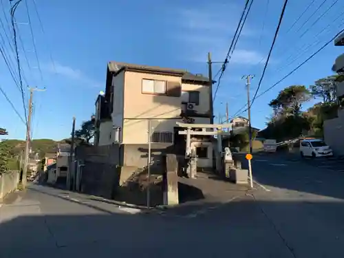 庚申様の鳥居