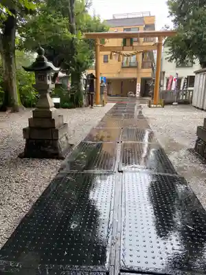 蛇窪神社の鳥居