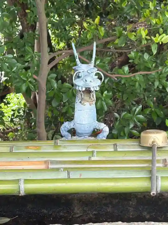 豊功神社の手水舎