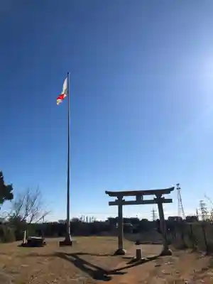 諏訪神社の鳥居