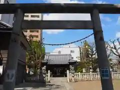 竹塚神社の鳥居