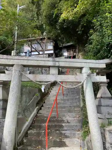 夢野八幡神社の鳥居