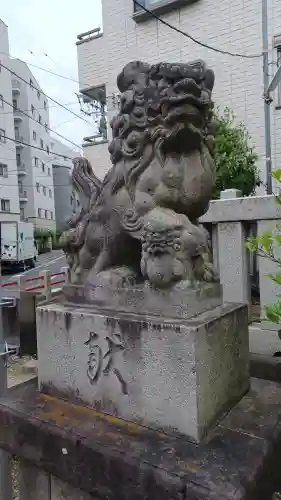 亀戸水神社の狛犬