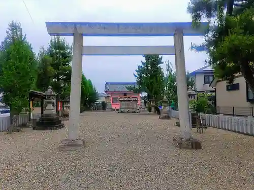 神明社（草部神明社）の鳥居