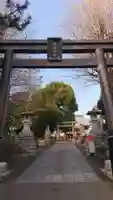 諏訪神社の鳥居