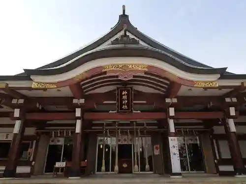 神明神社の本殿