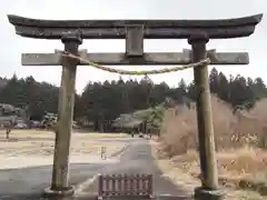 人穴浅間神社の鳥居