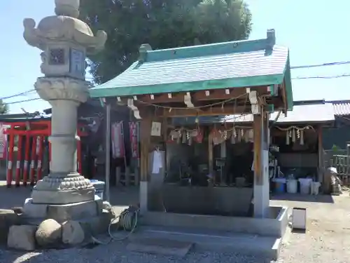 船待神社の手水