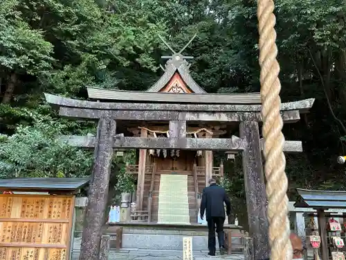 伊弉諾神社の鳥居