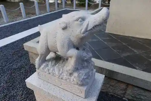 和氣神社の狛犬