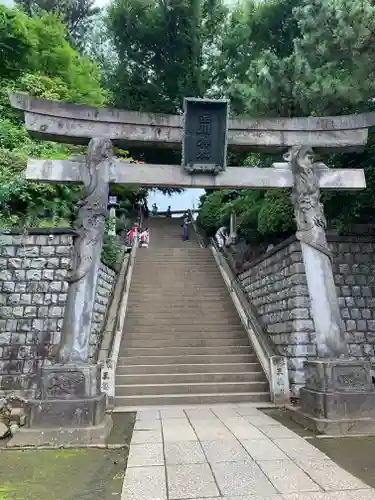 品川神社の鳥居