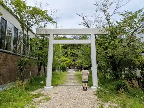 神明社（落合町）の鳥居