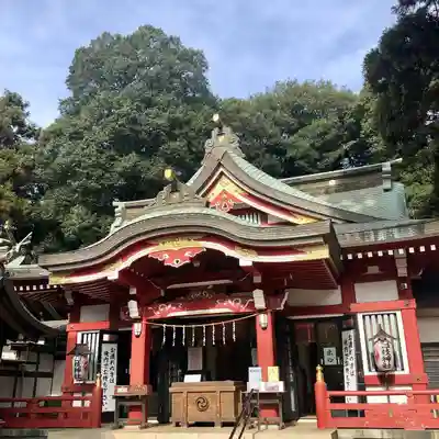 日枝神社水天宮の本殿・本堂