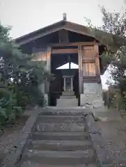 雷電神社の本殿