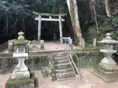 八王子神社の鳥居