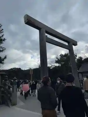 伊勢神宮外宮(豊受大神宮)の鳥居
