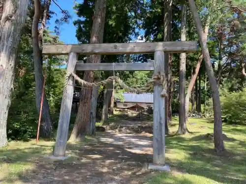 皇大神社(真田御屋敷跡)の鳥居