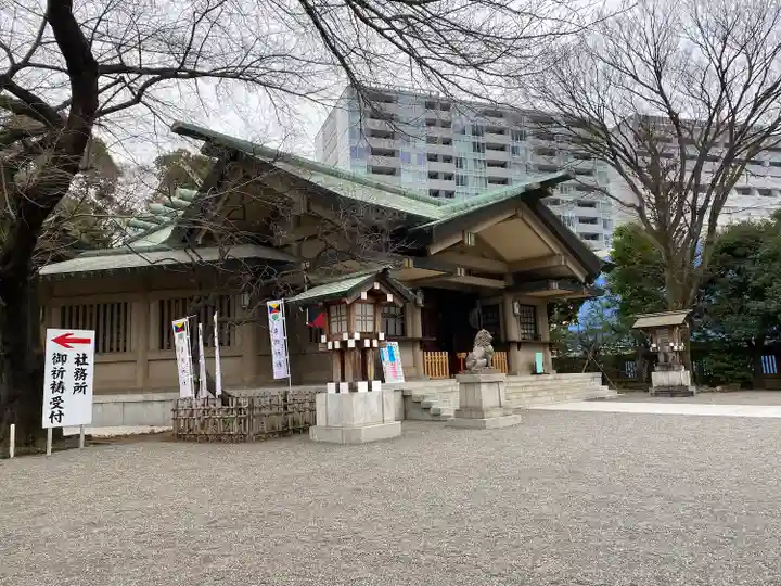 東郷神社の本殿・本堂