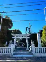 立川熊野神社の鳥居